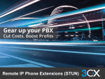 3CX IP Phone Extensions (STUN) | AI Chat &amp; PDF Access