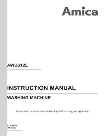 washing machine | Manualzz