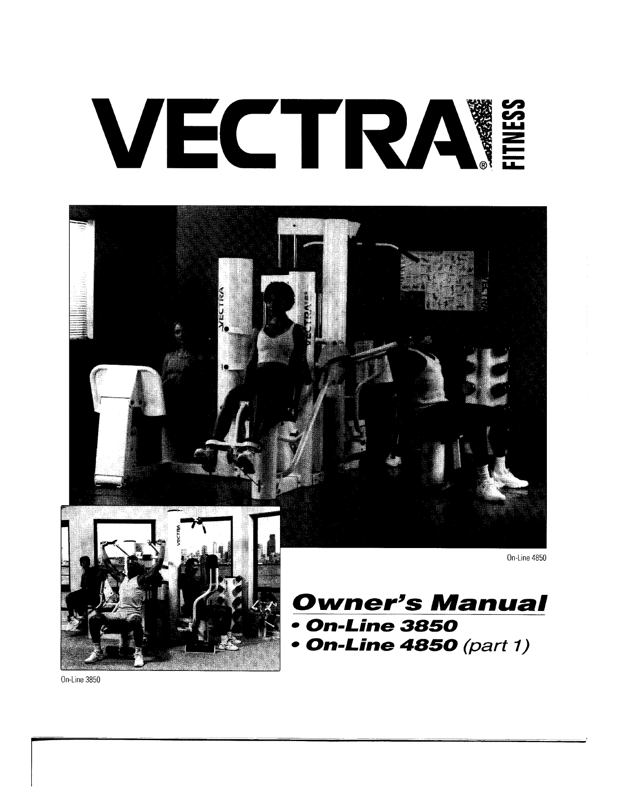 Vectra c1 home online gym manual