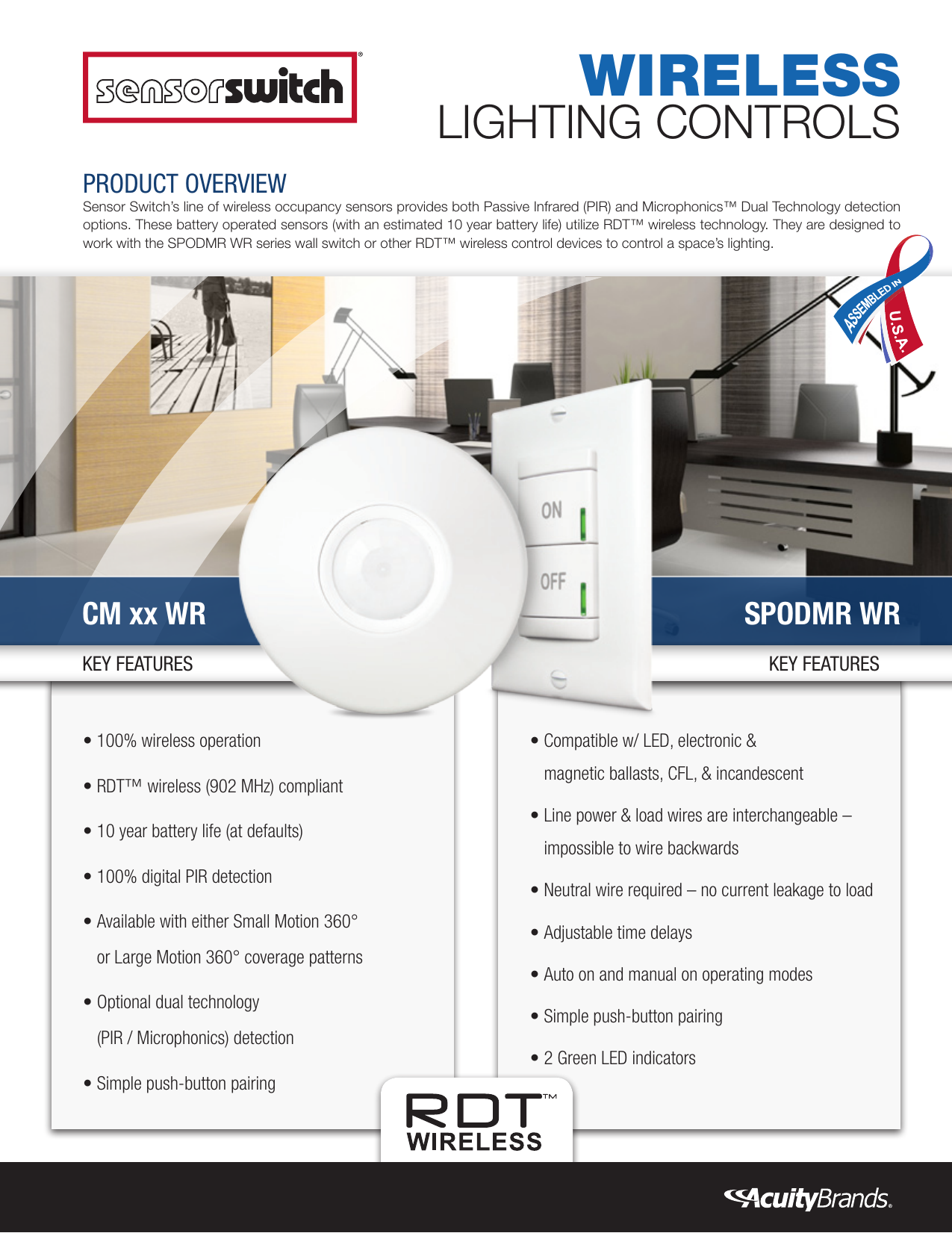 Wireless Acuity Brands Manualzz