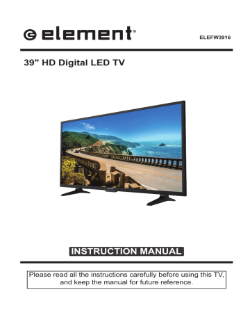 ELEFW3916 Manual - Element Electronics | Manualzz