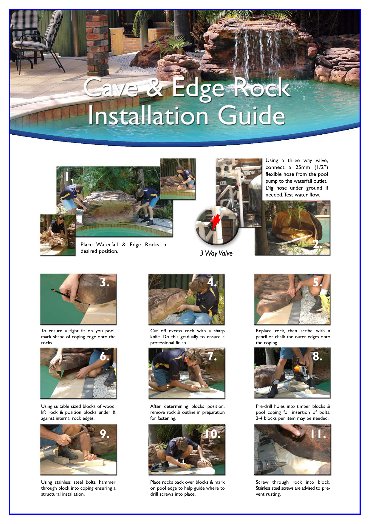 Foxx pool installation manual download