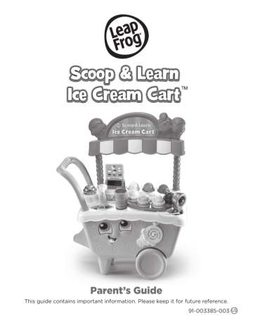 replacement parts for leapfrog ice cream cart