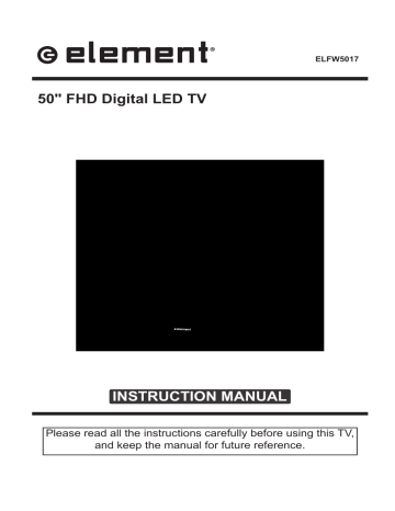 Element ELFW 5017 Instruction Manual | Manualzz