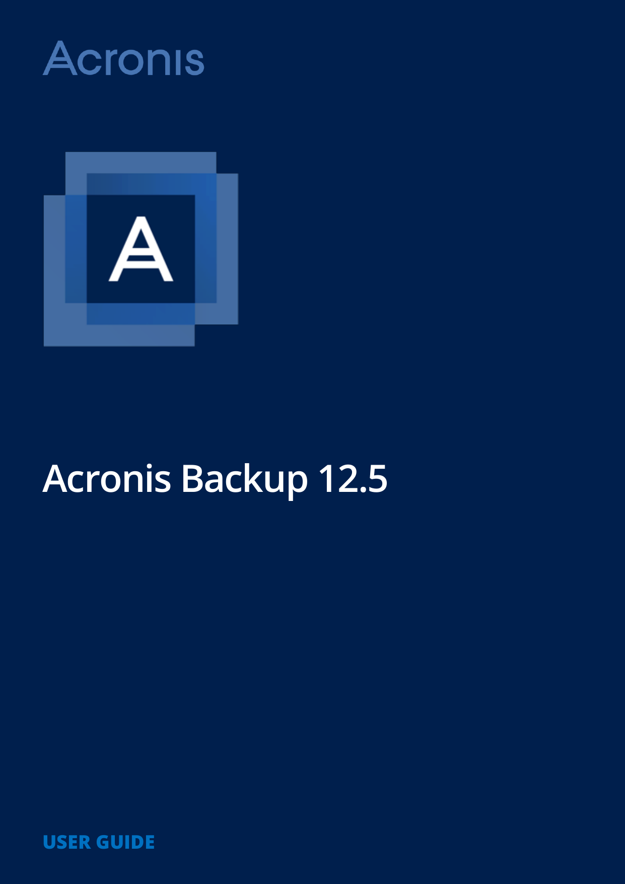 Acronis Backup 12 5 Manualzz