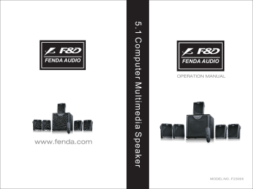 Fenda F2300X Operation Manual | Manualzz
