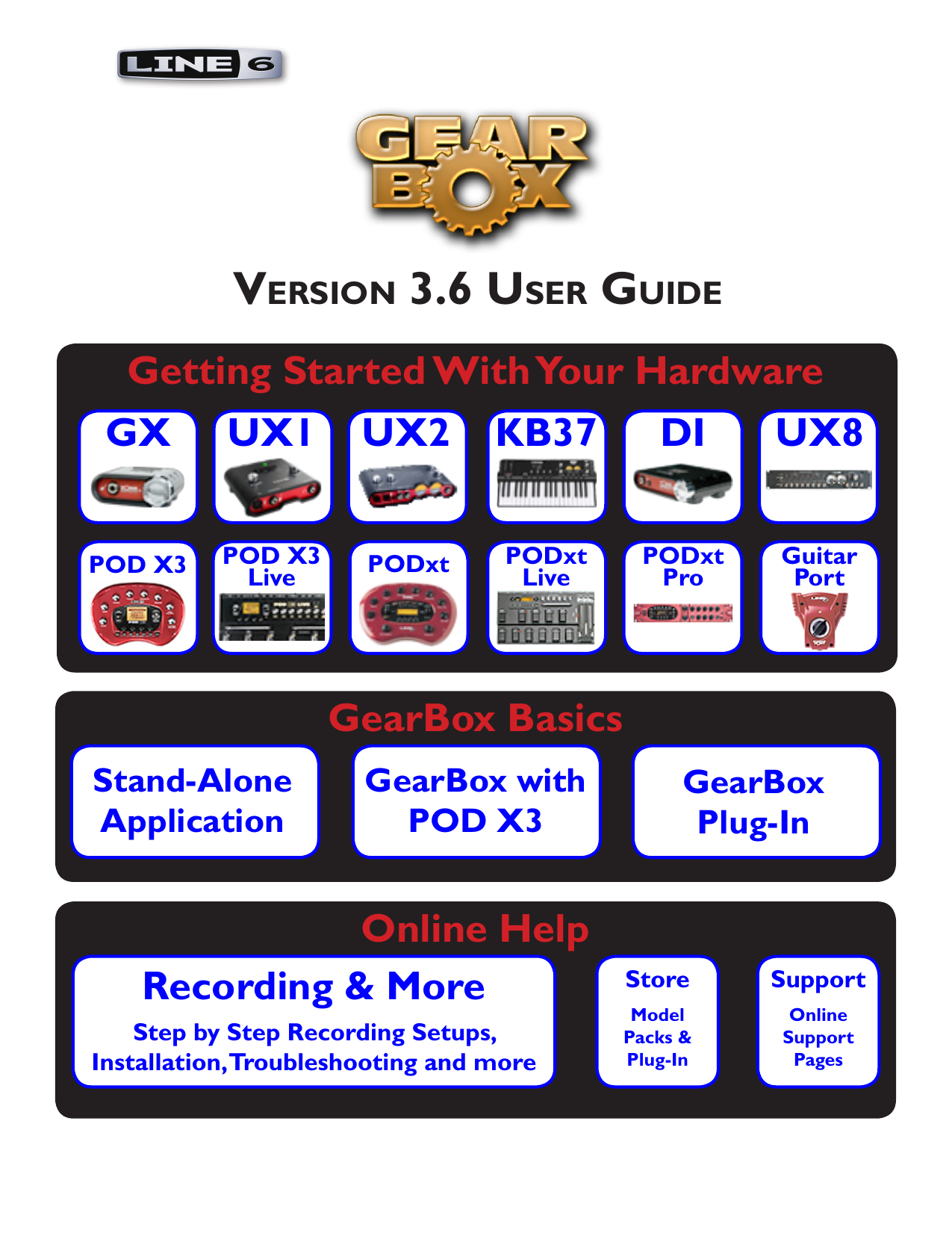 GearBox 3.6 User Manual Manualzz