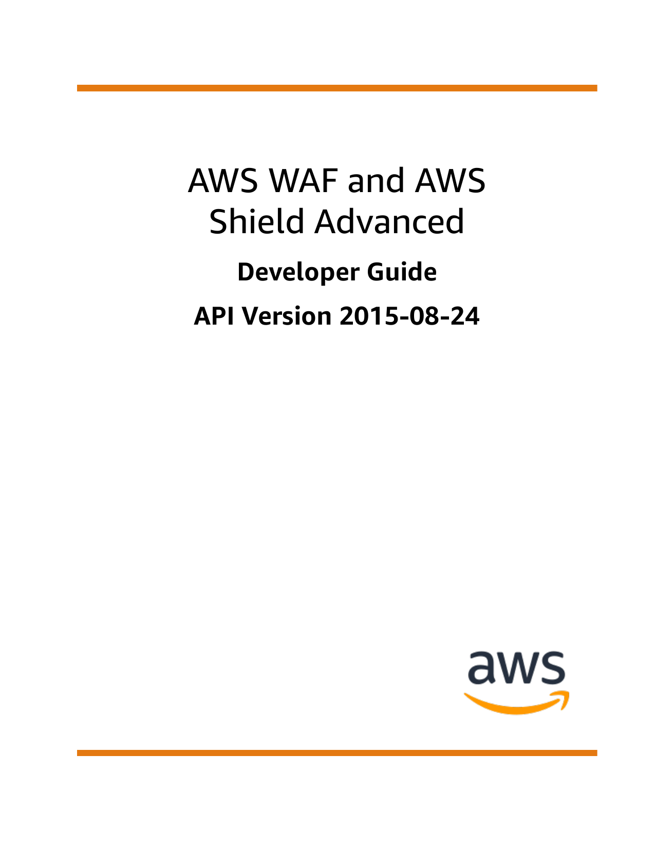 Aws Waf And Aws Shield Advanced Manualzz
