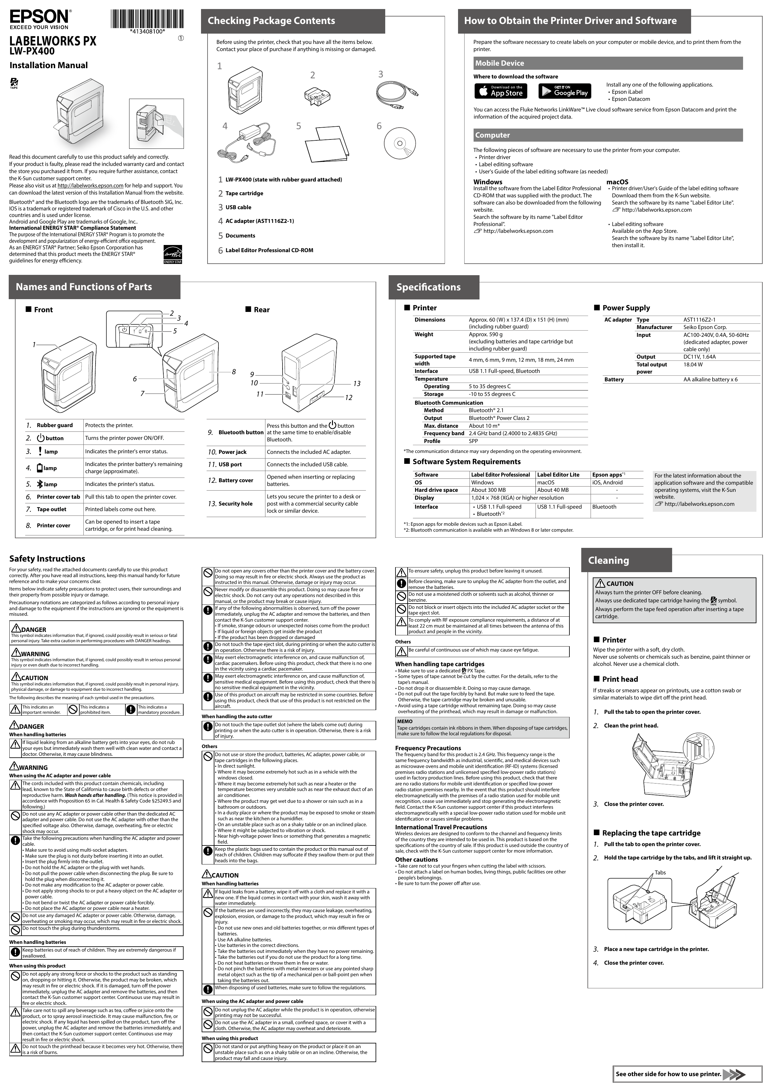 epson label editor lite
