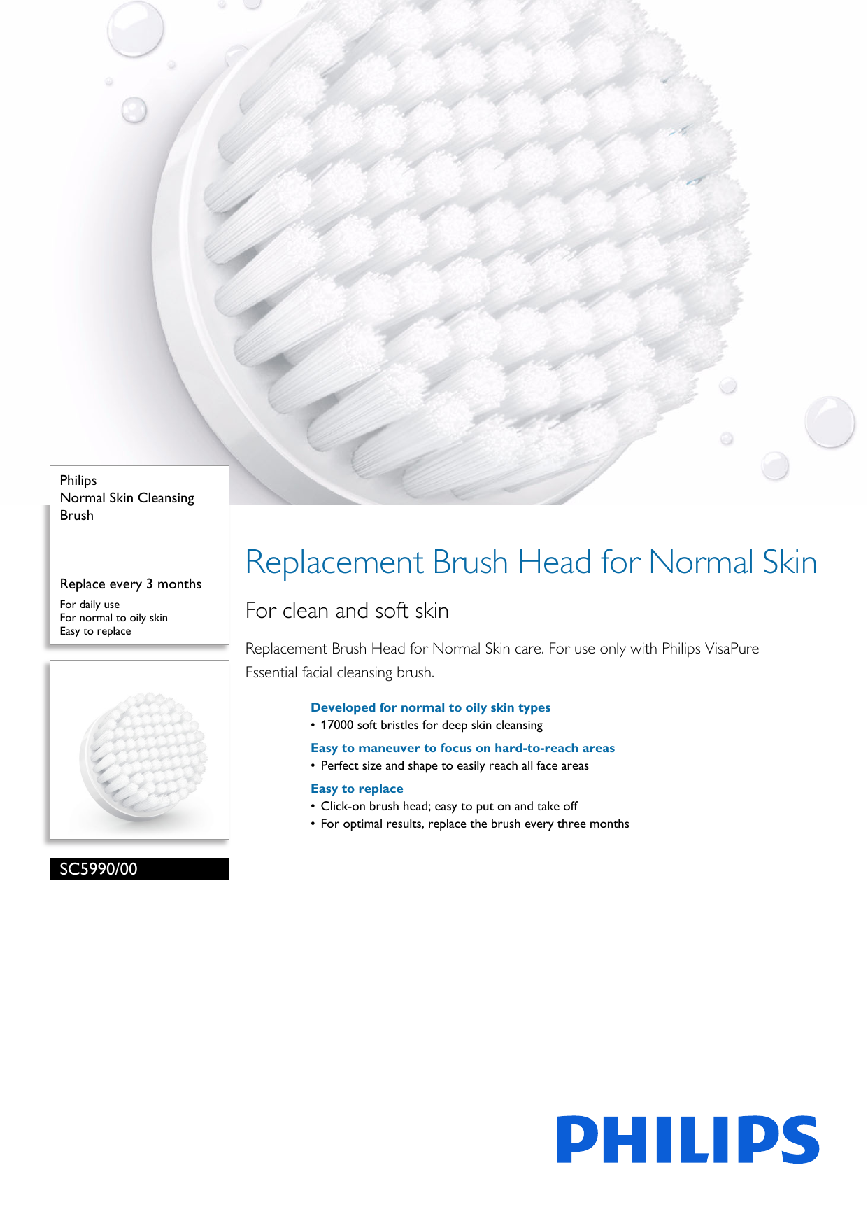 philips visapure replacement heads