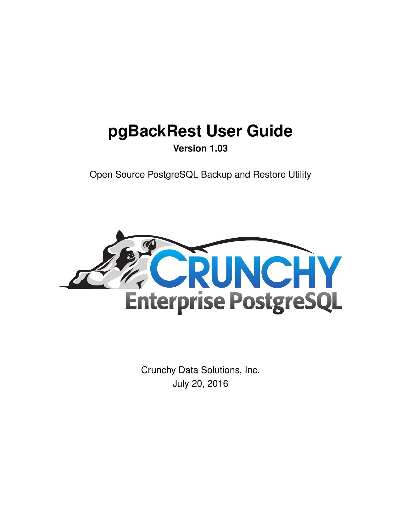 pgBackRest User Guide Manualzz
