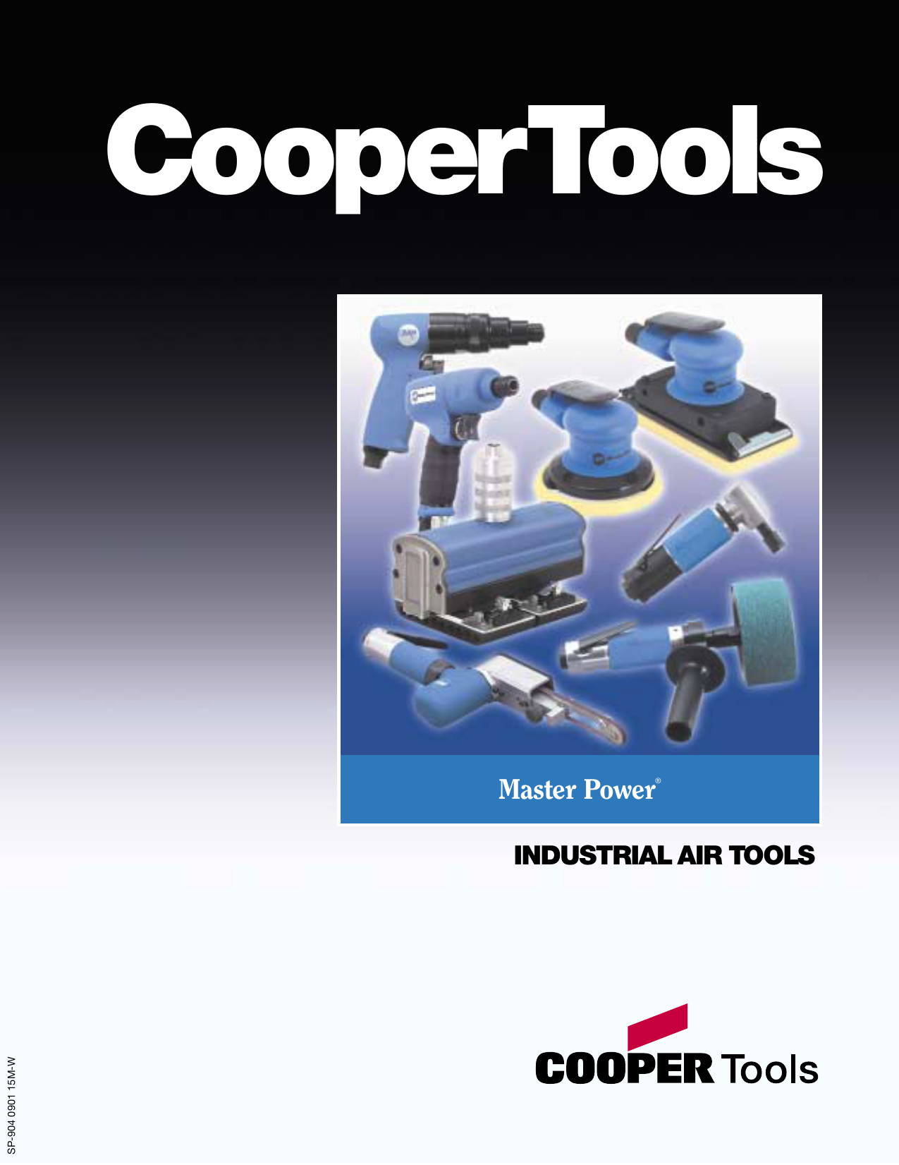COOPER TOOLS MASTER POWER MP1462-51 3/8" REVERSIBLE DRILL 1800 RPM MADE IN USA 