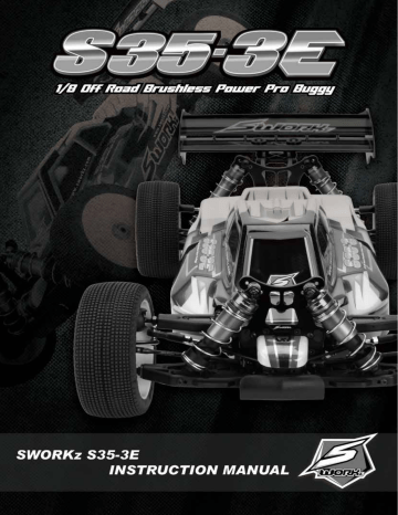 Sworkz  1/8 Buggy S35-3E  Rear Drive Shaft #SW-330696