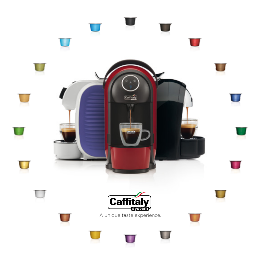 Caffitaly S11HS Nautilus, Macchina da caffè espresso per sistema a capsule  Caffitaly System