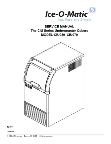 Scotsman CU3030SA-1 Prodigy Series 30 Air Cooled Undercounter