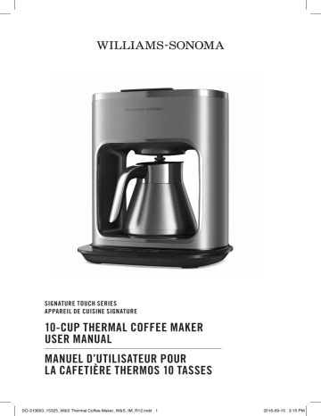 10 Cup Thermal Coffee Maker User Manual Manualzz