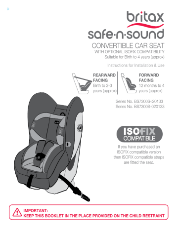 britax graphene newborn insert