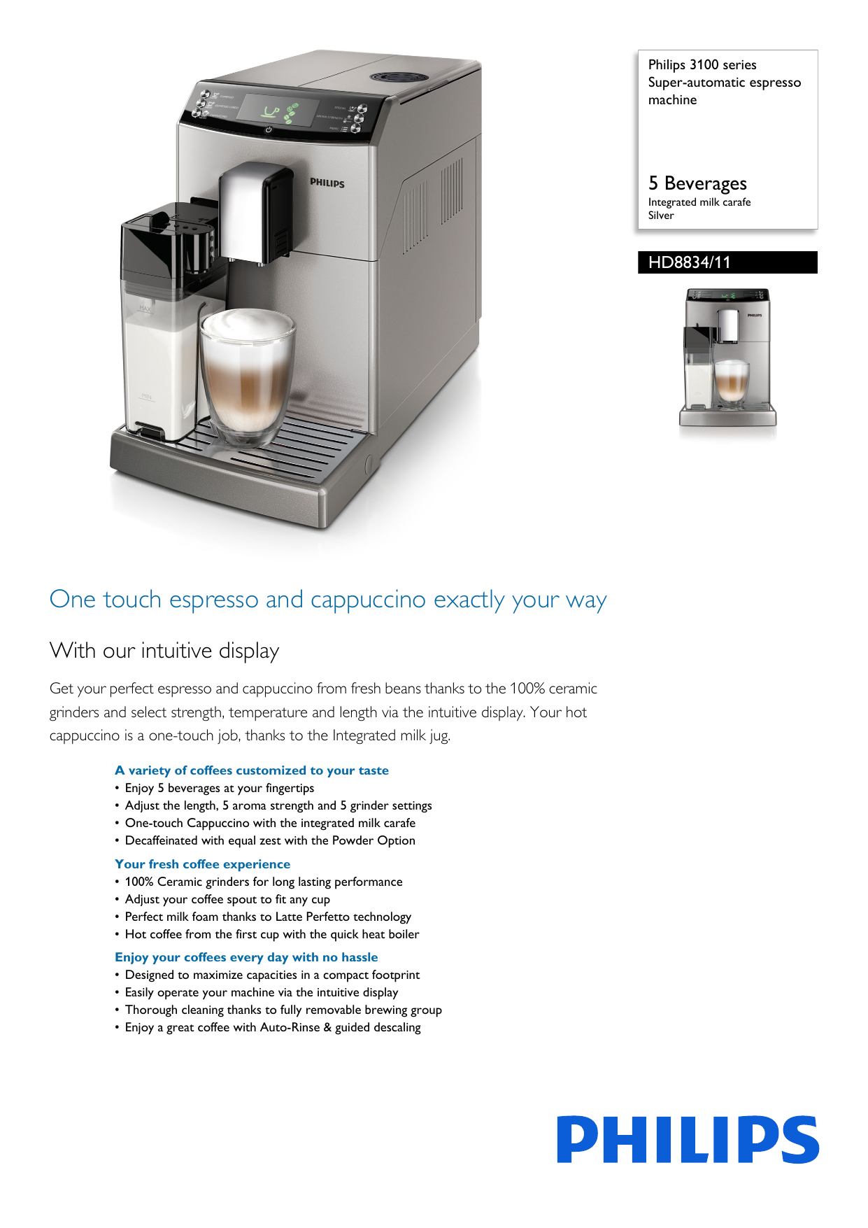 microwave Hurry up Neuropathy HD8834/11 Philips Super-automatic espresso machine | Manualzz