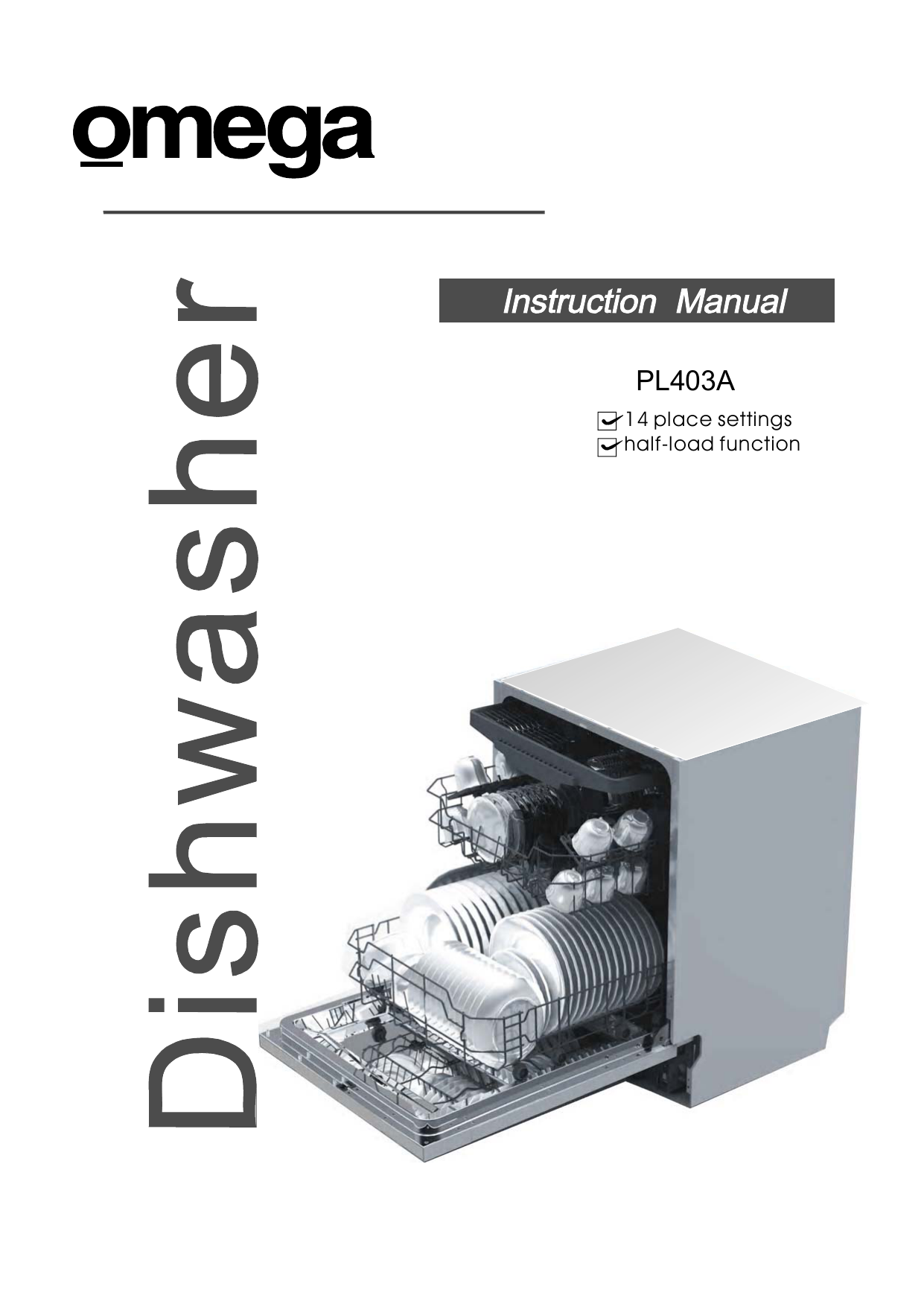 SPT SD2202W Countertop Dishwasher Instruction Manual, 54 OFF