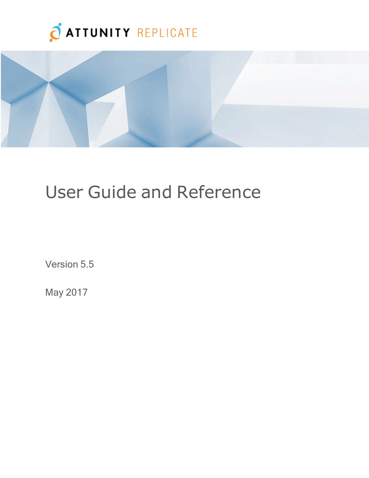 attunity replicate user and reference guide