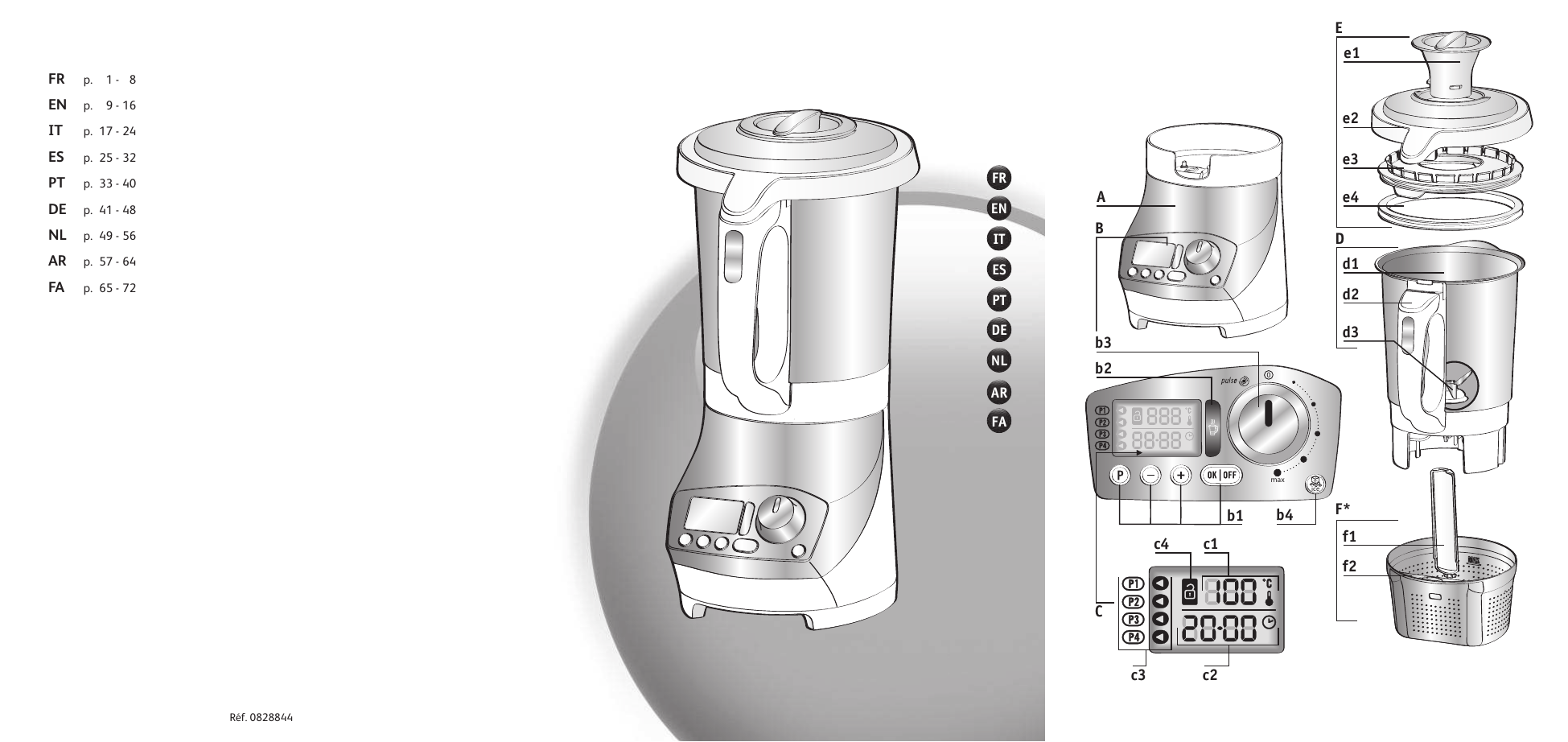 Tefal Bl9031au Bl9001au Bl9031sg User Manual Manualzz