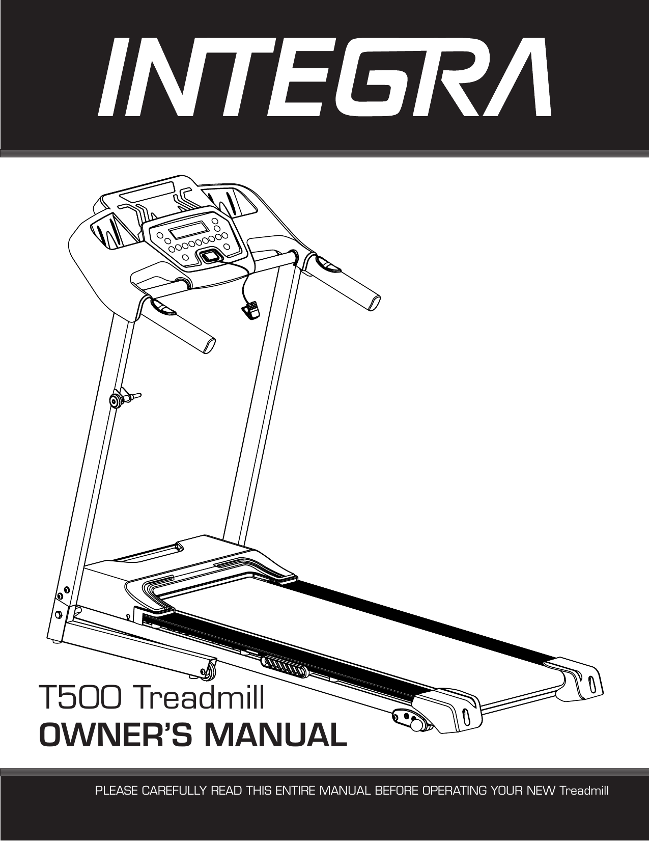 Integra fitness t500 discount folding treadmill for sale