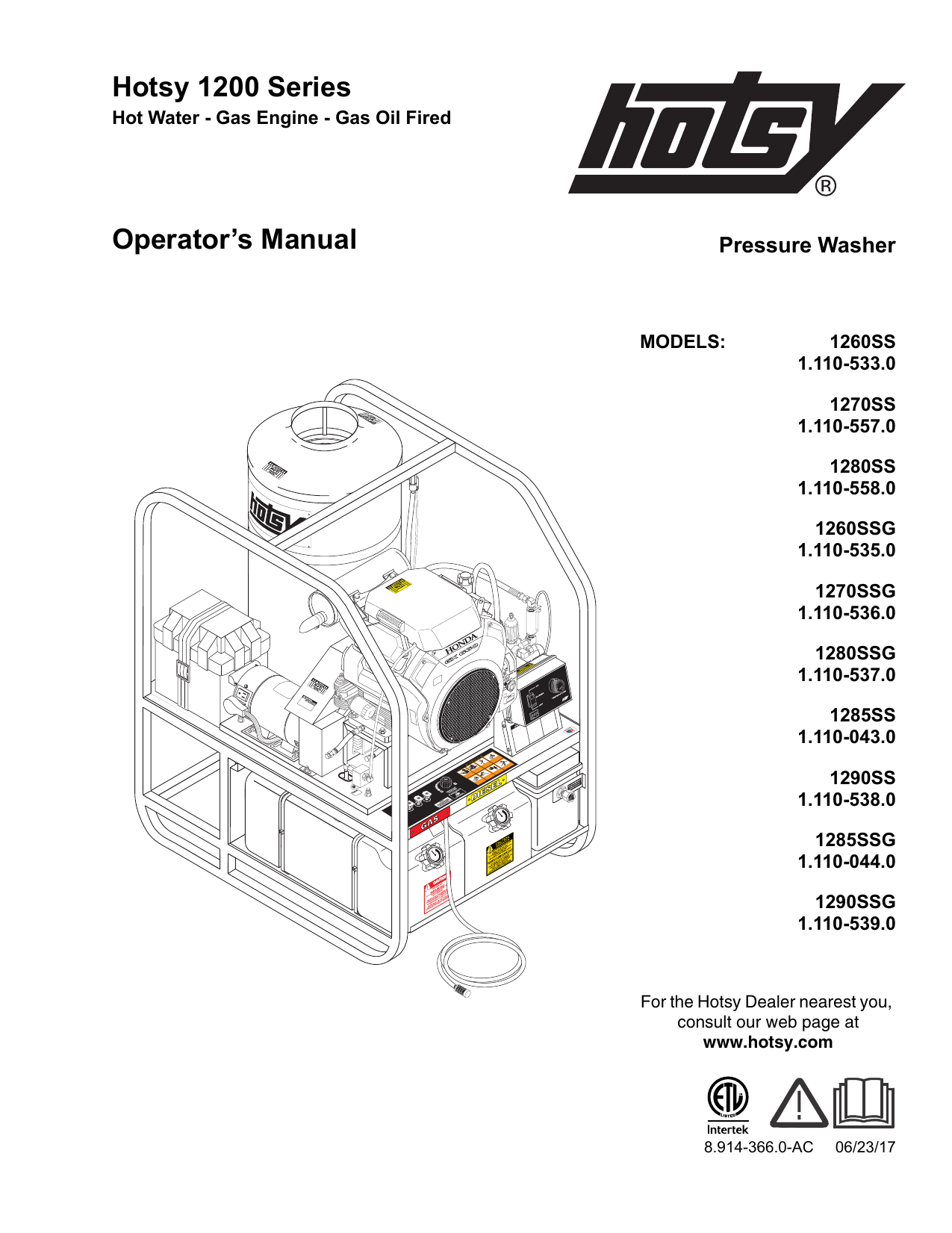 Hotsy Pressure Washer Wiring Diagram - Gallery 4K