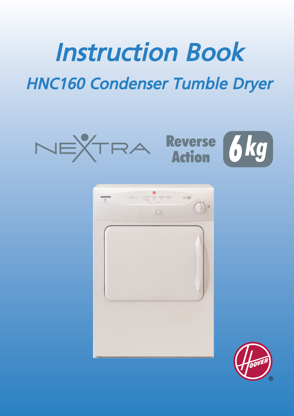 Hoover HNC 16080 Tumble Dryer User manual Manualzz