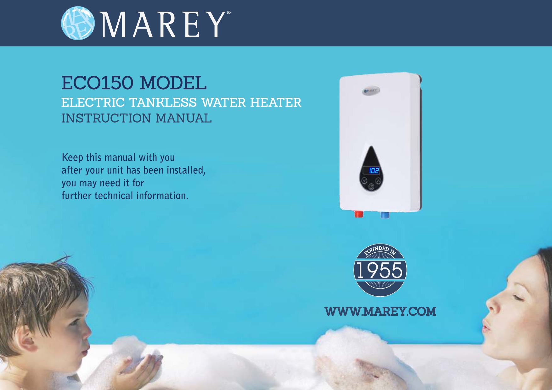 Marey ECO150 User guide | Manualzz
