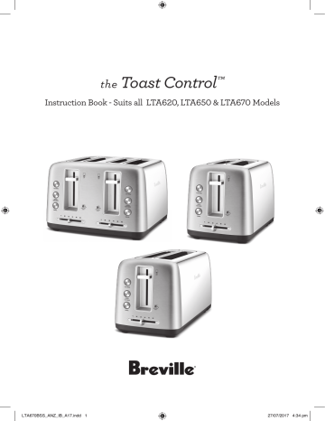 Breville LTA670BSS User manual | Manualzz