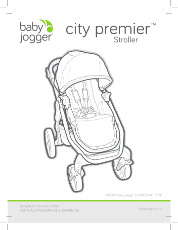 Baby Jogger city select lux Assembly Instructions Manual | Manualzz