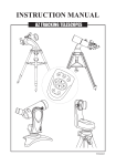 Sky-Watcher AZ Tracking Telescopes Instruction Manual