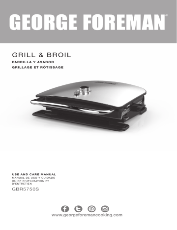 GEORGE FOREMAN CYCLO CHEF GFAF5000 INSTRUCTIONS MANUAL Pdf Download