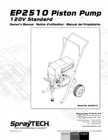 Titan EP2510 Owner's Manual | Manualzz