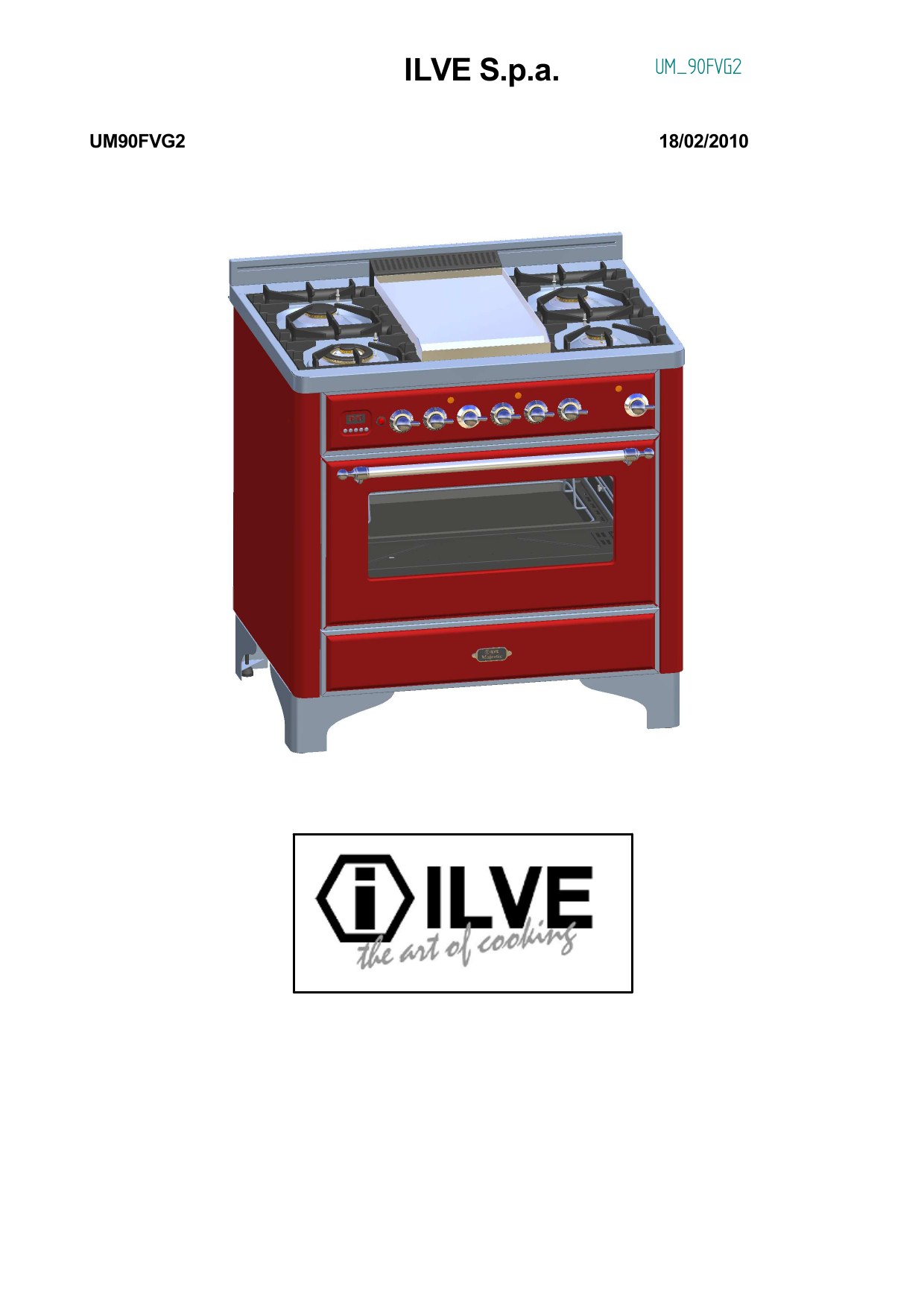 ILVE S.p.a. | Manualzz