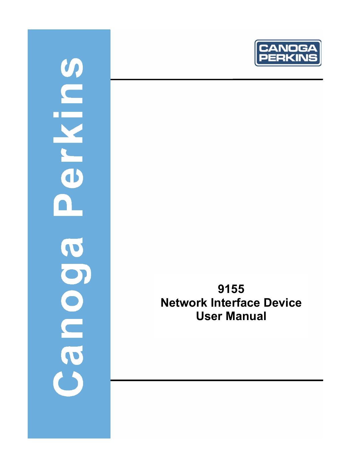 9155 Network Interface Device User Manual Manualzz