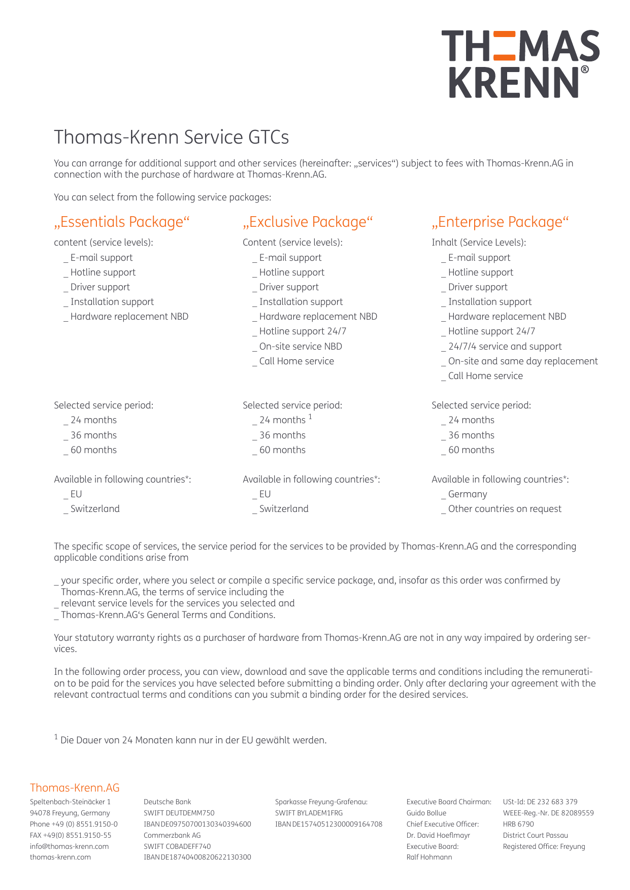 Thomas Krenn Service Gtcs Thomas Manualzz