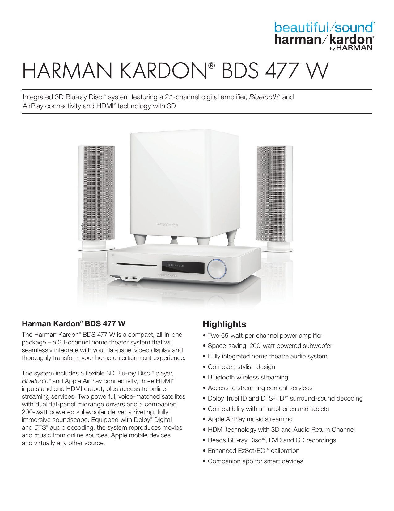 harman kardon blu ray home theater system