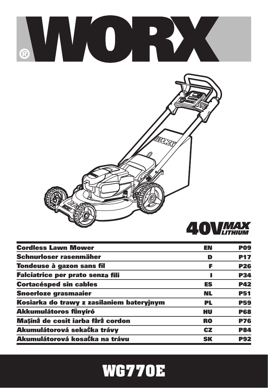 1/ pieza WA3735 Worx 40/ V Cargador para 40/ V Power Share dispositivos
