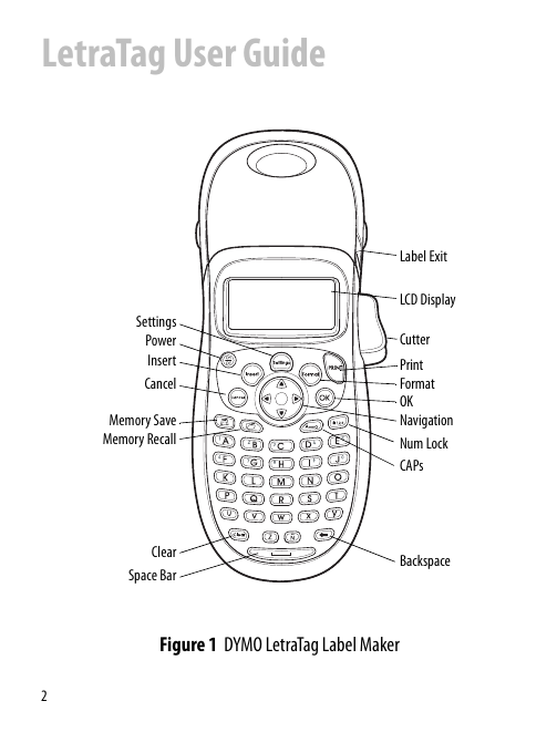 Dymo Letratag Label Maker Instructions