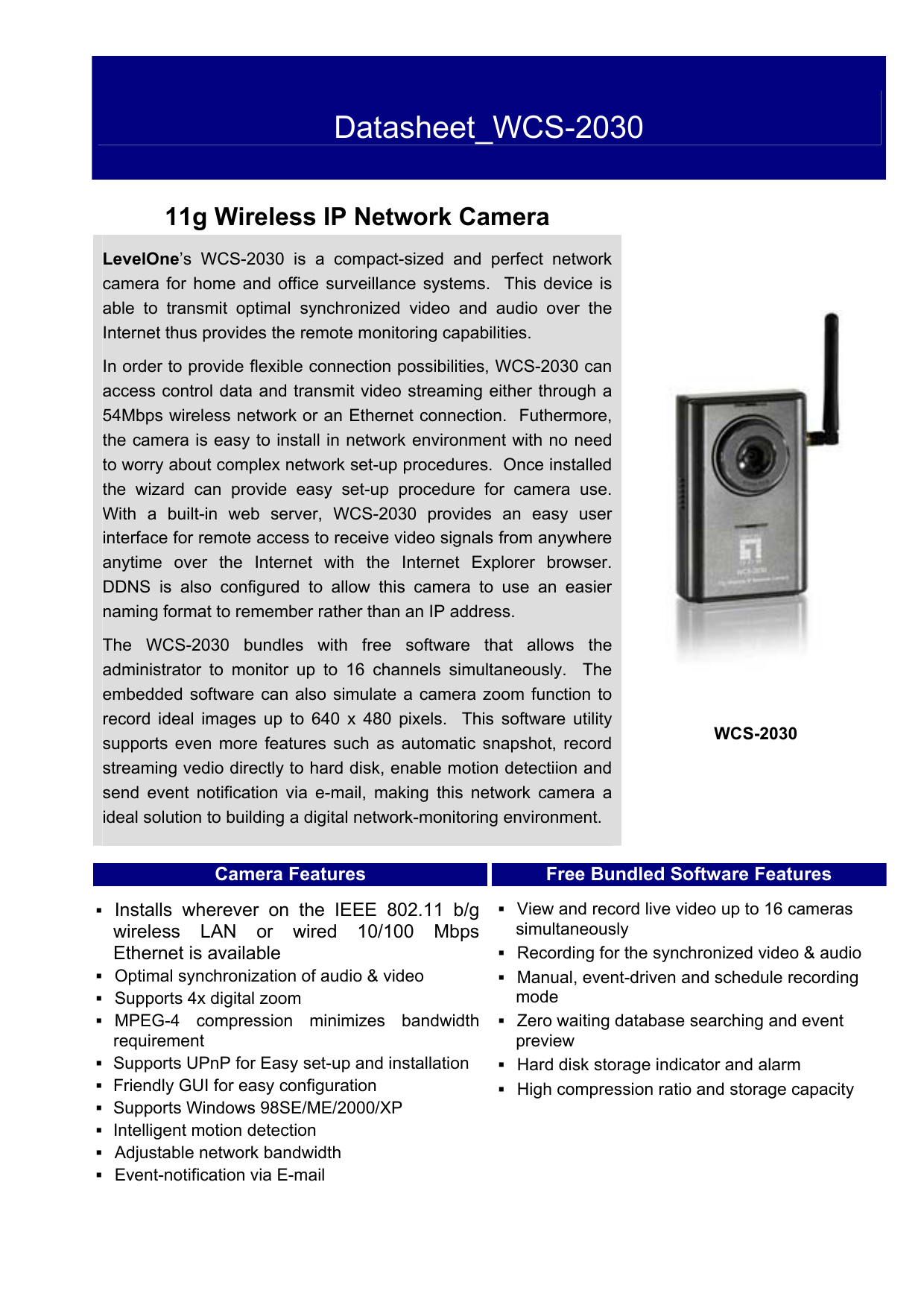 wireless ip camera free software for windows 10