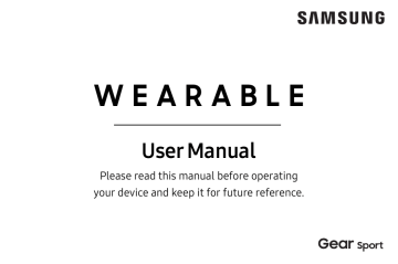 Samsung SM-R600NZKAXAR Smartwatch User manual | Manualzz