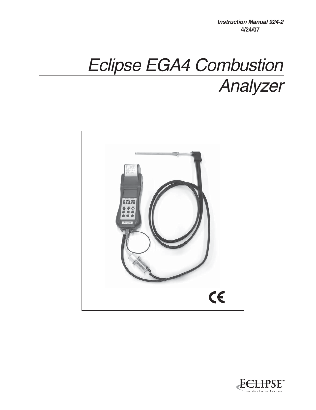 Eclipse EGA4 User manual Manualzz