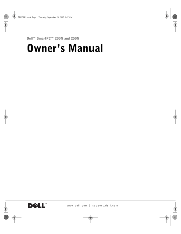 Dell 250N Personal Computer User manual | Manualzz