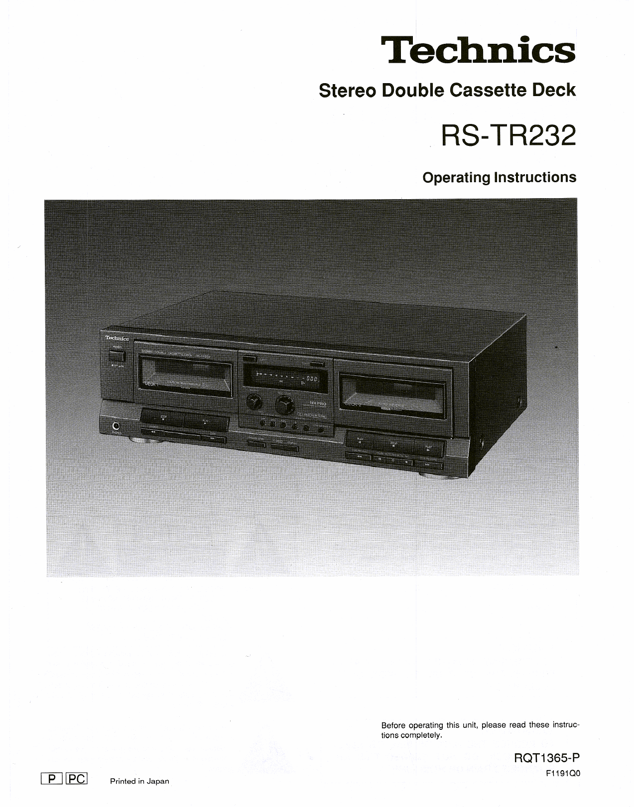 Technics rs tr575 схема