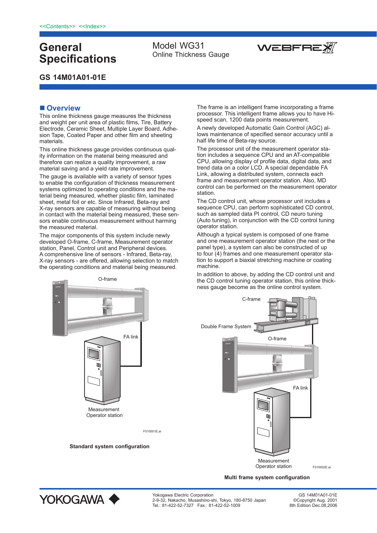 General Specifications | Manualzz