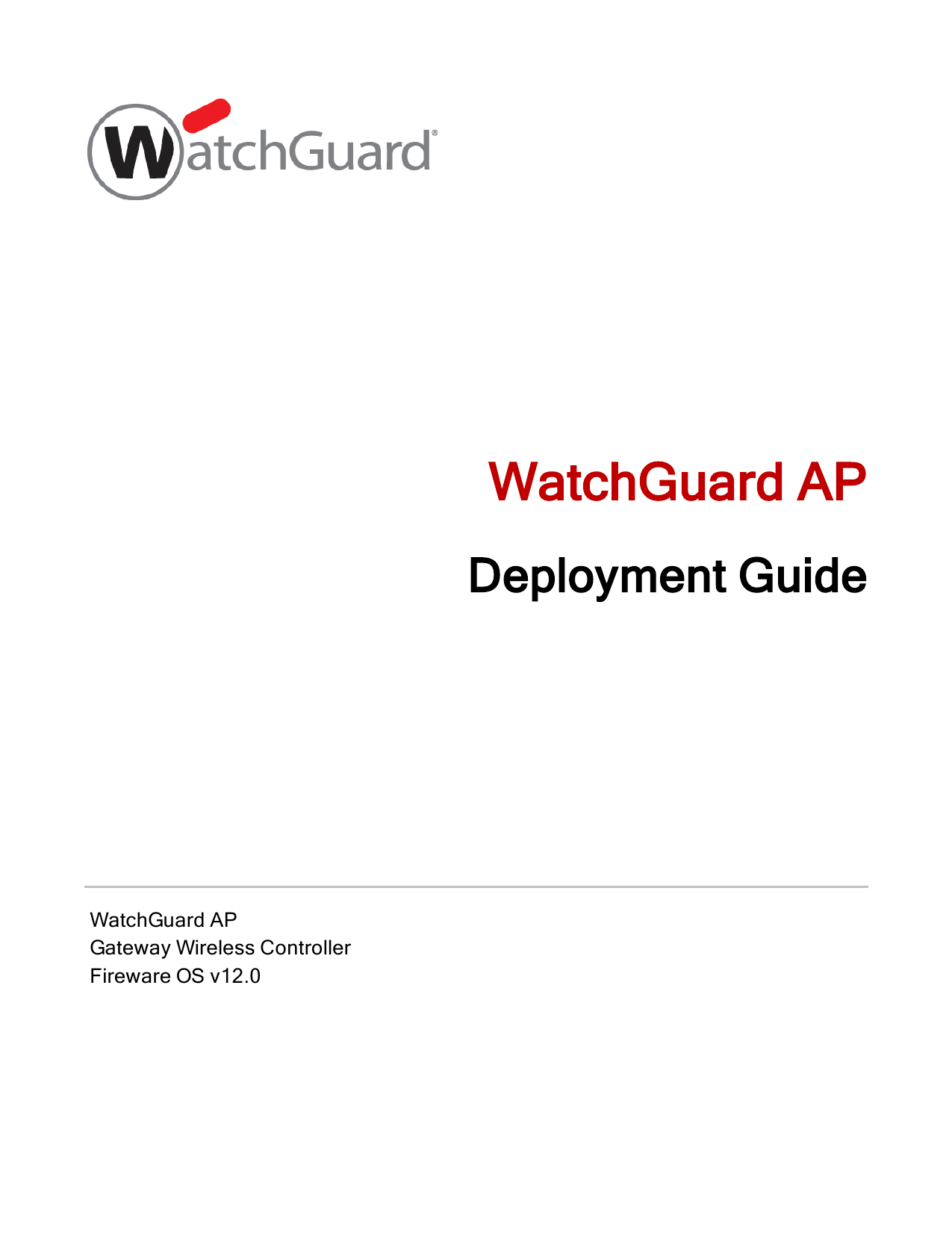 WatchGuard AP Deployment Guide Manualzz
