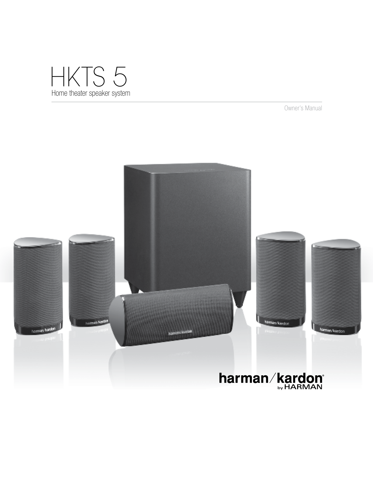 Harman Kardon HKTS 5 Owner's Manual 