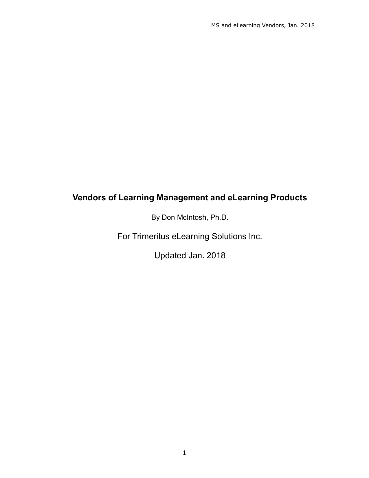 Vendors Of Learning Management And ELearning Manualzzcom