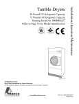 Unimac UT075NRUF6A2W01 Operations Manual